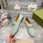Gucci Loafer Old Logo Green