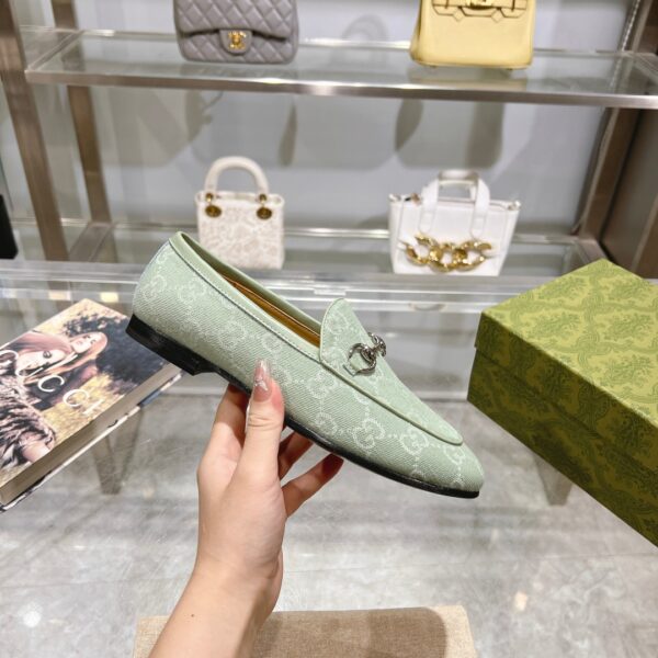 Gucci Loafer Old Logo Green