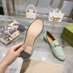 Gucci Loafer Old Logo Green