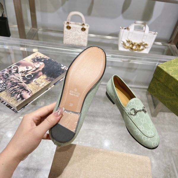 Gucci Loafer Old Logo Green