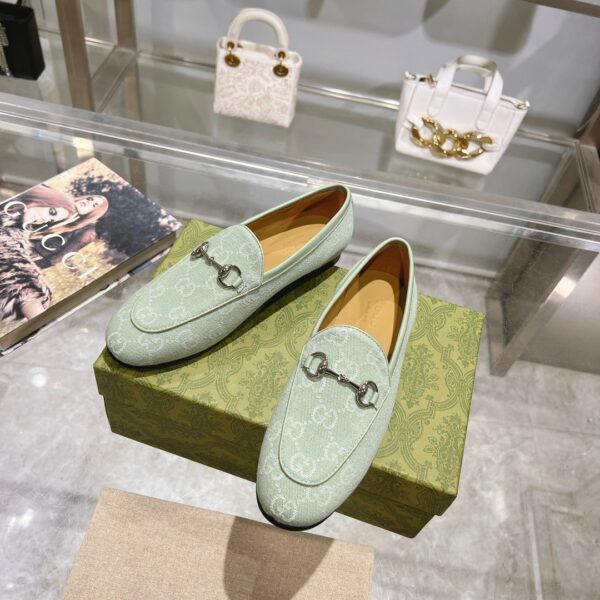 Gucci Loafer Old Logo Green
