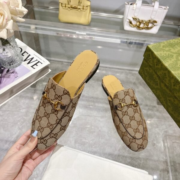 Gucci Loafer Old Logo Slippers