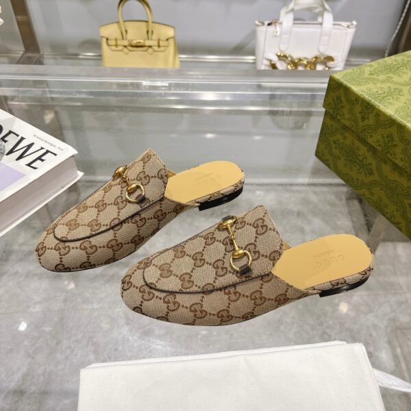 Gucci Loafer Old Logo Slippers