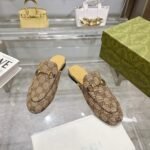 Gucci Loafer Old Logo Slippers