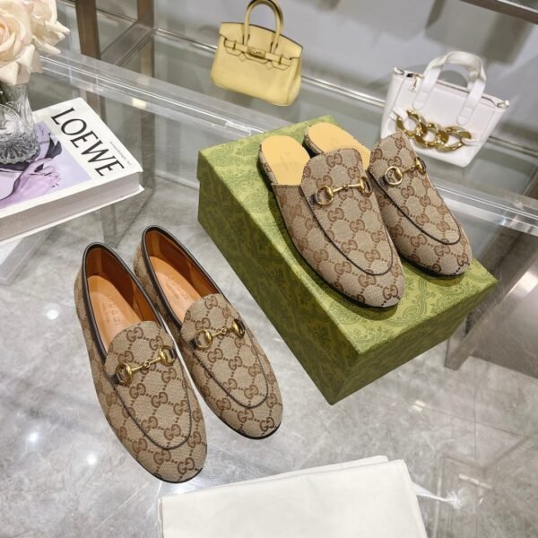 Gucci Loafer Old Logo Slippers