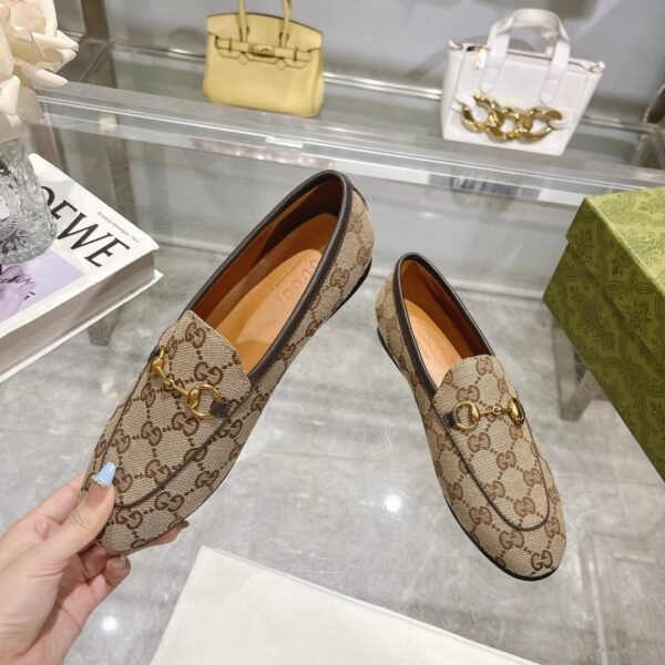 Gucci Loafer Old Logo Deep Brown