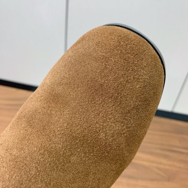 Prada  Suede Long Boots Brown