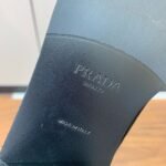 Prada  Suede Long Boots Black