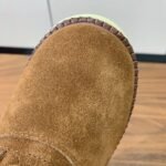 Prada Lambswool Lace-up Long Boots Brown