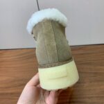 Prada Lambswool Shoes Grey