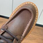 Prada Lace-up Boots Brown