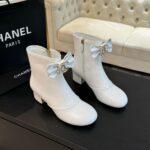 Chanel Women Shoes Leather White