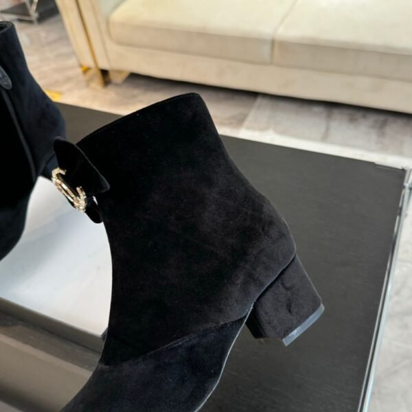 Chanel Women Shoes Plush Black