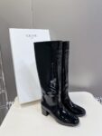 Celine 24FW Retro Long Boots Black
