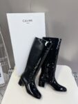 Celine 24FW Retro Long Boots Black