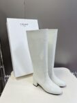 Celine 24FW Retro Long Boots White