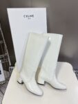 Celine 24FW Retro Long Boots White