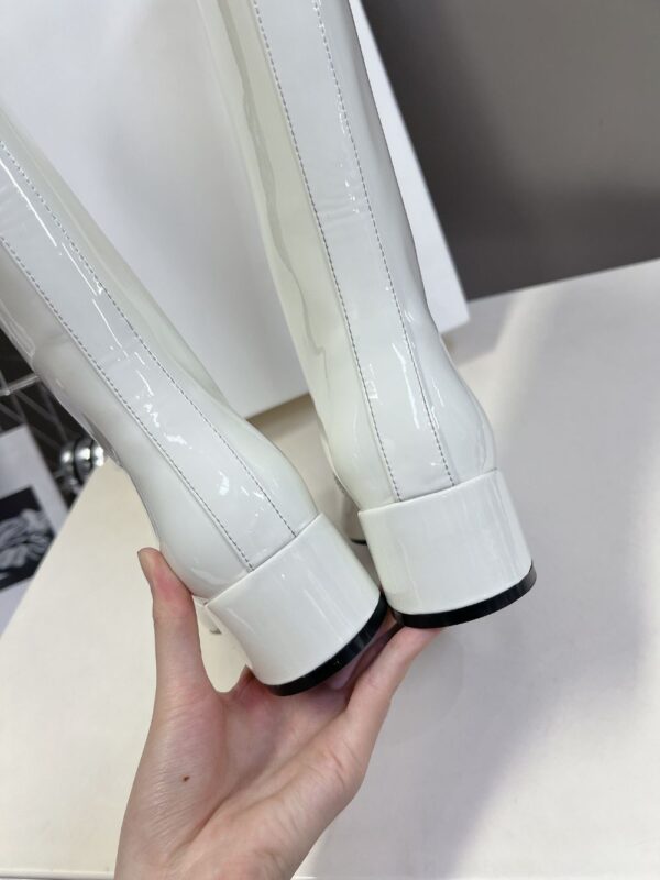 Celine 24FW Retro Long Boots White