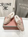 Loro Piana Loafers Pink White
