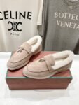 Loro Piana Loafers Pink White