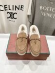 Loro Piana Loafers Camel White
