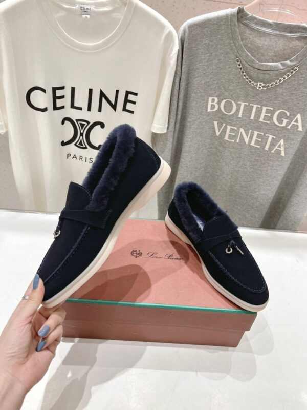 Loro Piana Loafers Deep Blue