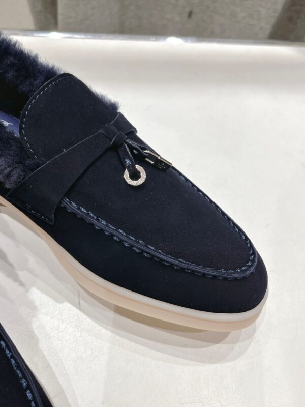 Loro Piana Loafers Deep Blue
