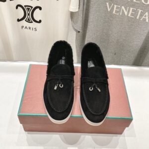 Loro Piana Loafers Black