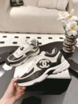 Chanel 22ss Sneakers White and Black
