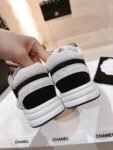 Chanel 22ss Sneakers Black and White