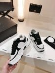 Chanel 22ss Sneakers Black and White