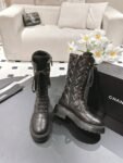 Chanel 24ss  Long Boots Black