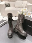 Chanel 24ss  Long Boots Brown