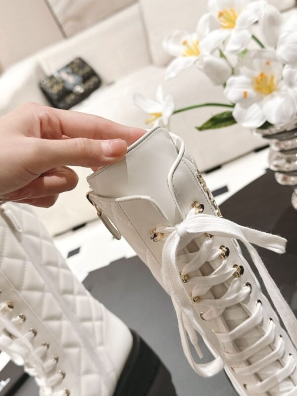 Chanel 24ss  Long Boots White