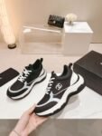 Chanel 24ss Sneaker women Black White