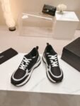Chanel 24ss Sneaker women Black White