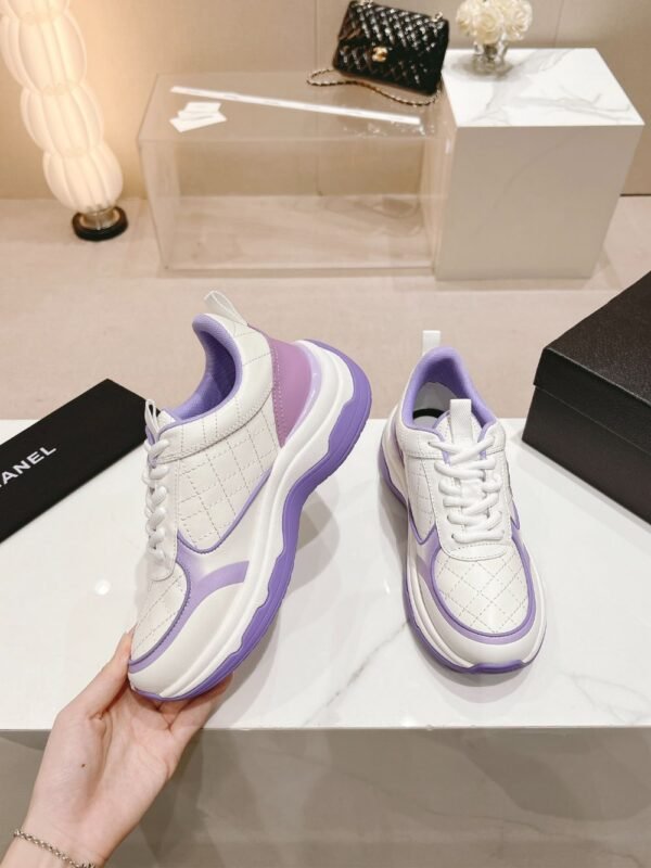 Chanel 24ss Sneaker women White Purple