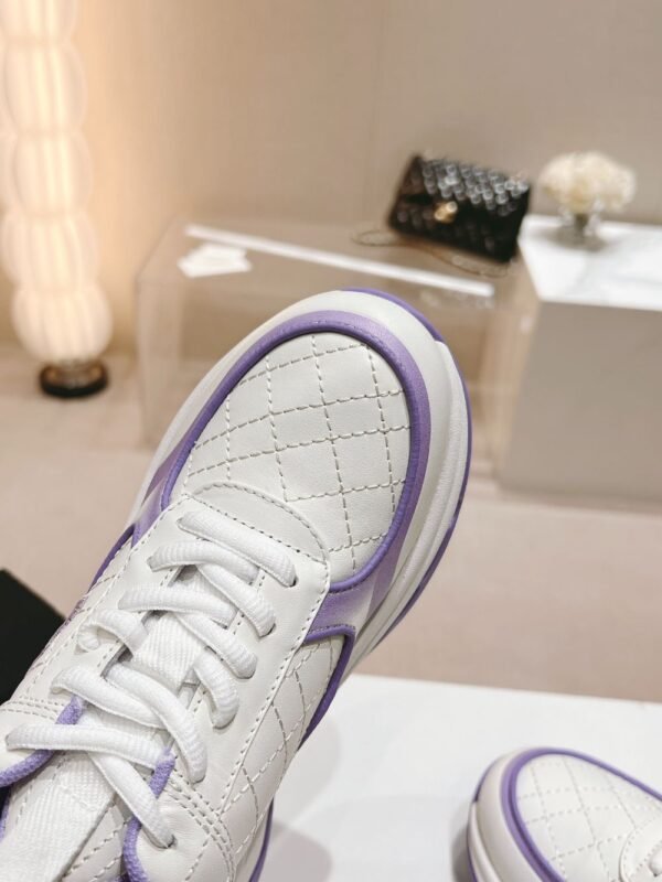 Chanel 24ss Sneaker women White Purple
