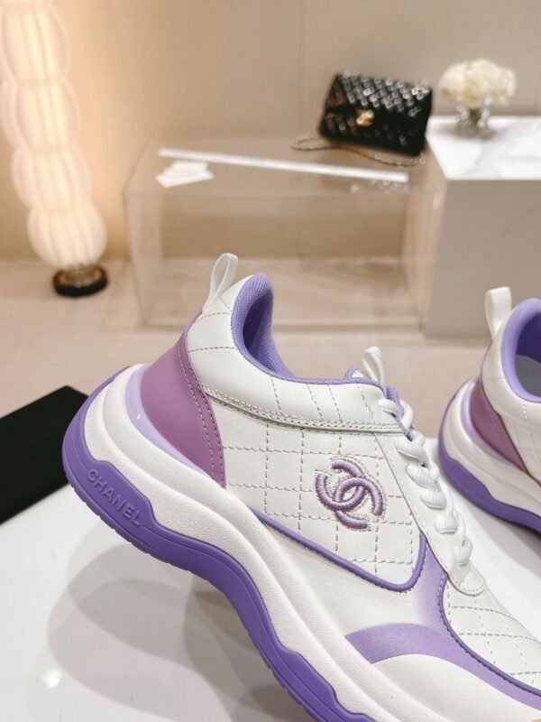 Chanel 24ss Sneaker women White Purple