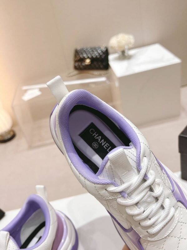 Chanel 24ss Sneaker women White Purple