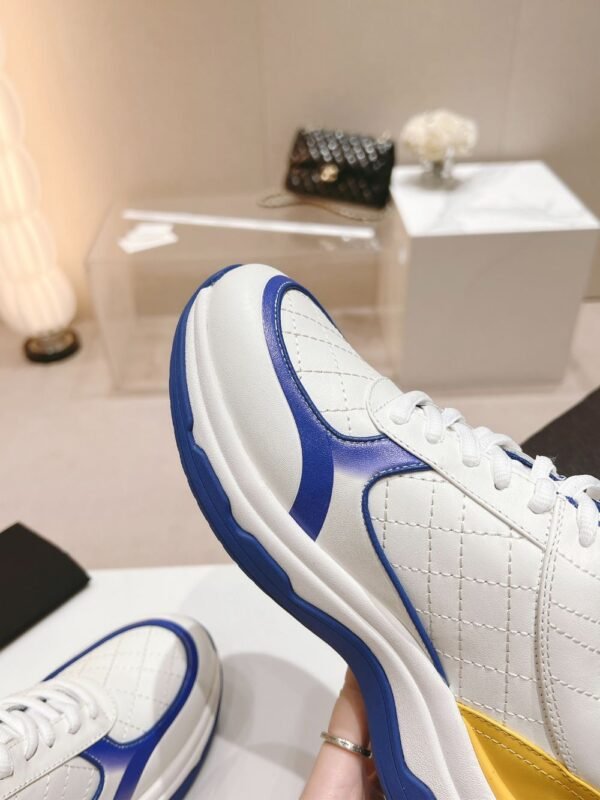 Chanel 24ss Sneaker women White Yellow Blue