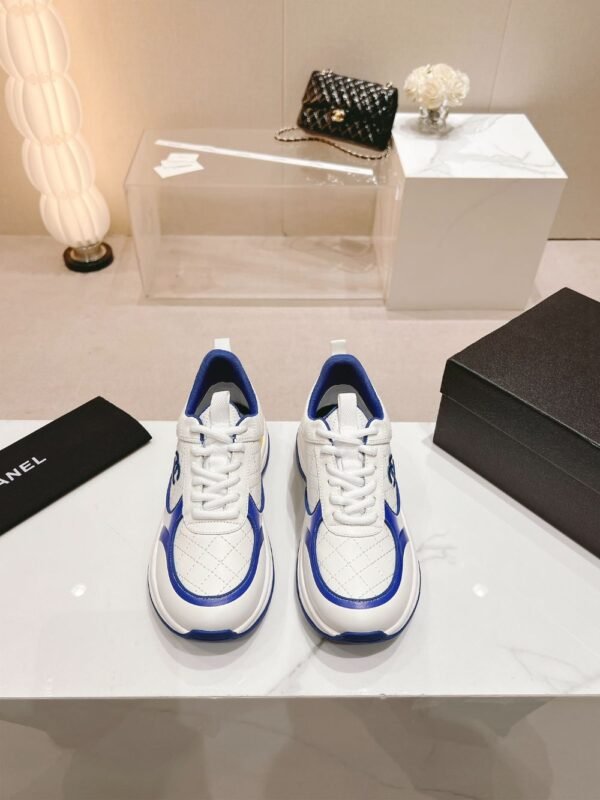 Chanel 24ss Sneaker women White Yellow Blue