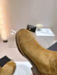 Chanel 24ss Ankle Boots Camel