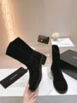 Chanel 24ss Ankle Boots Black