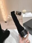Chanel 24ss Ankle Boots Black