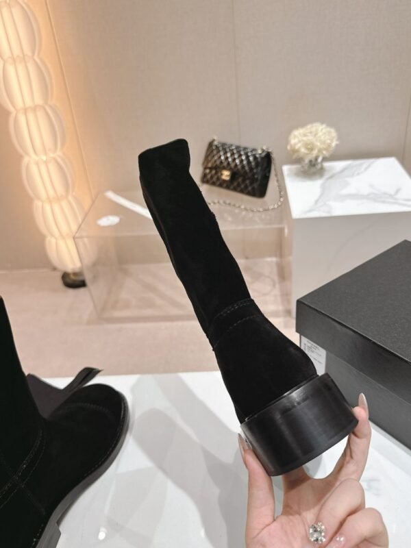 Chanel 24ss Ankle Boots Black