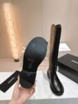 Chanel 24ss Long Boots Leather Black