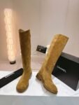 Chanel 24ss Long Boots Camel