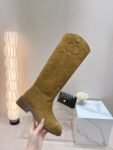 Chanel 24ss Long Boots Camel