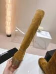 Chanel 24ss Long Boots Camel